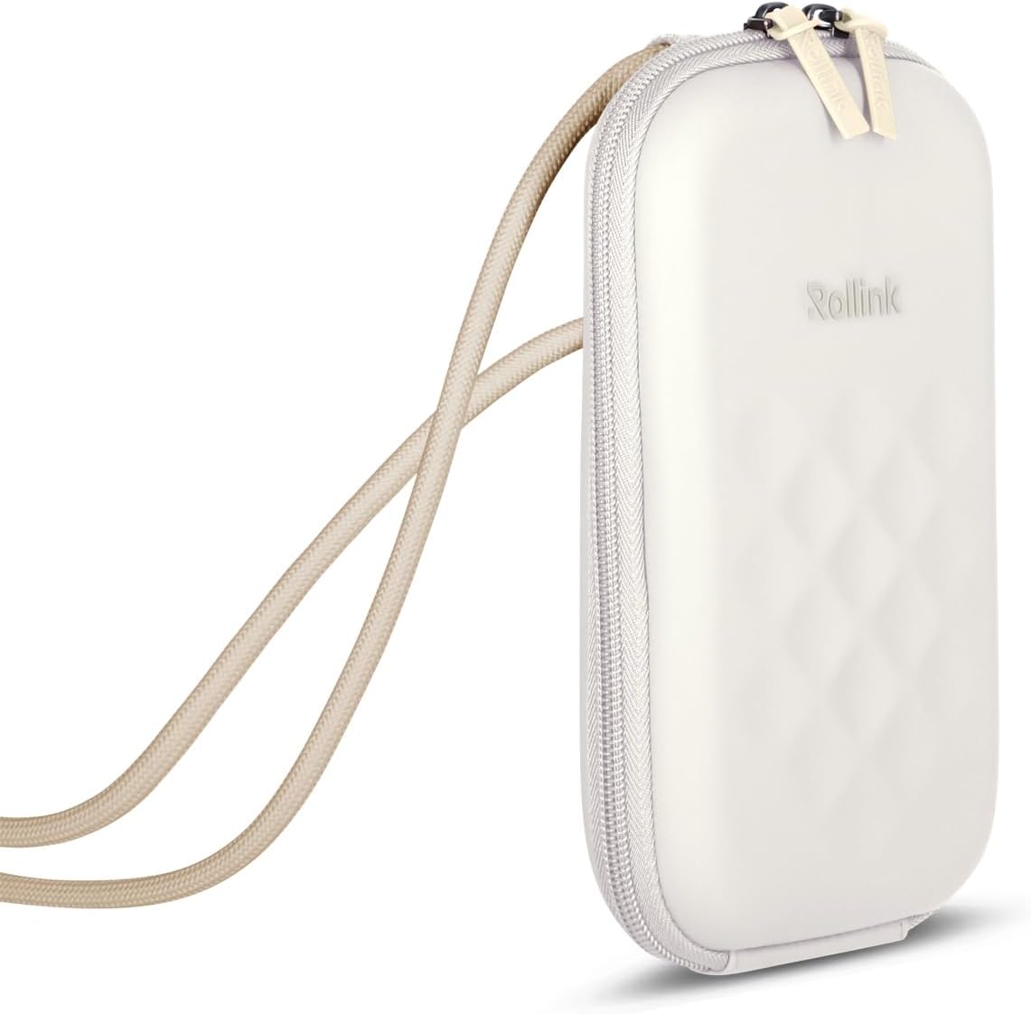 Nano EVA Hard-Shell Phone Case Crossbody Bag – Compact Travel Organizer, Water-Resistant, Adjustable Strap | Quick-access layout