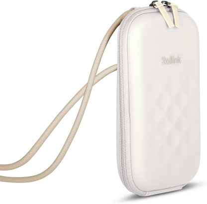 Nano EVA Hard-Shell Phone Case Crossbody Bag – Compact Travel Organizer, Water-Resistant, Adjustable Strap | Quick-access layout