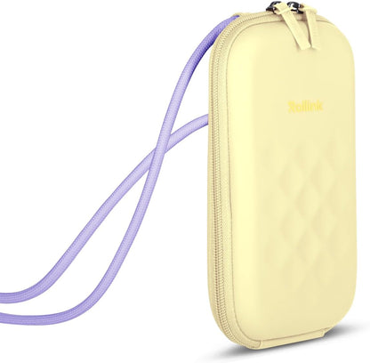 Nano EVA Hard-Shell Phone Case Crossbody Bag – Compact Travel Organizer, Water-Resistant, Adjustable Strap | Quick-access layout
