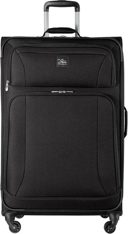 Skyway Epic Softside Carry-On Luggage - Lightweight Suitcase with Wheels for Travel | TSA Approved Carry-On Bag | Spinner Suitcase | Carry-On Luggage with Telescoping Handle, 20 inch, Surf Blue