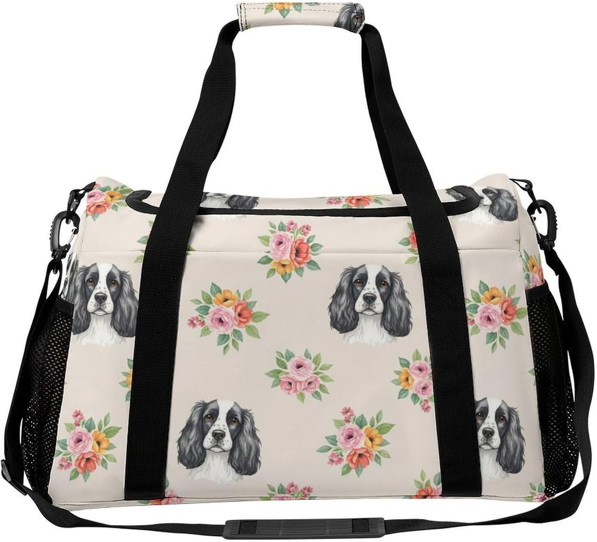 Duffel Bag for Weekend Travel and Gym Sports Overnight Spacious Design Adjustable Strap