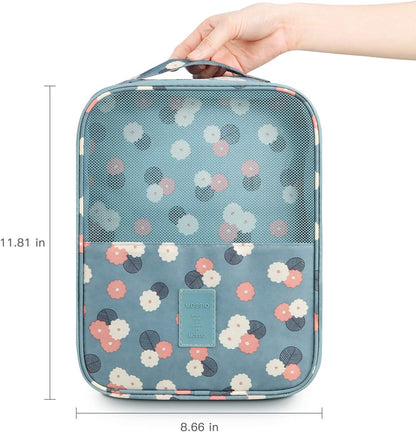 Shoe Bag Holds 3 Pair of Shoes for Travel and Daily Use Storage Pouch