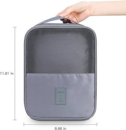 Shoe Bag Holds 3 Pair of Shoes for Travel and Daily Use Storage Pouch