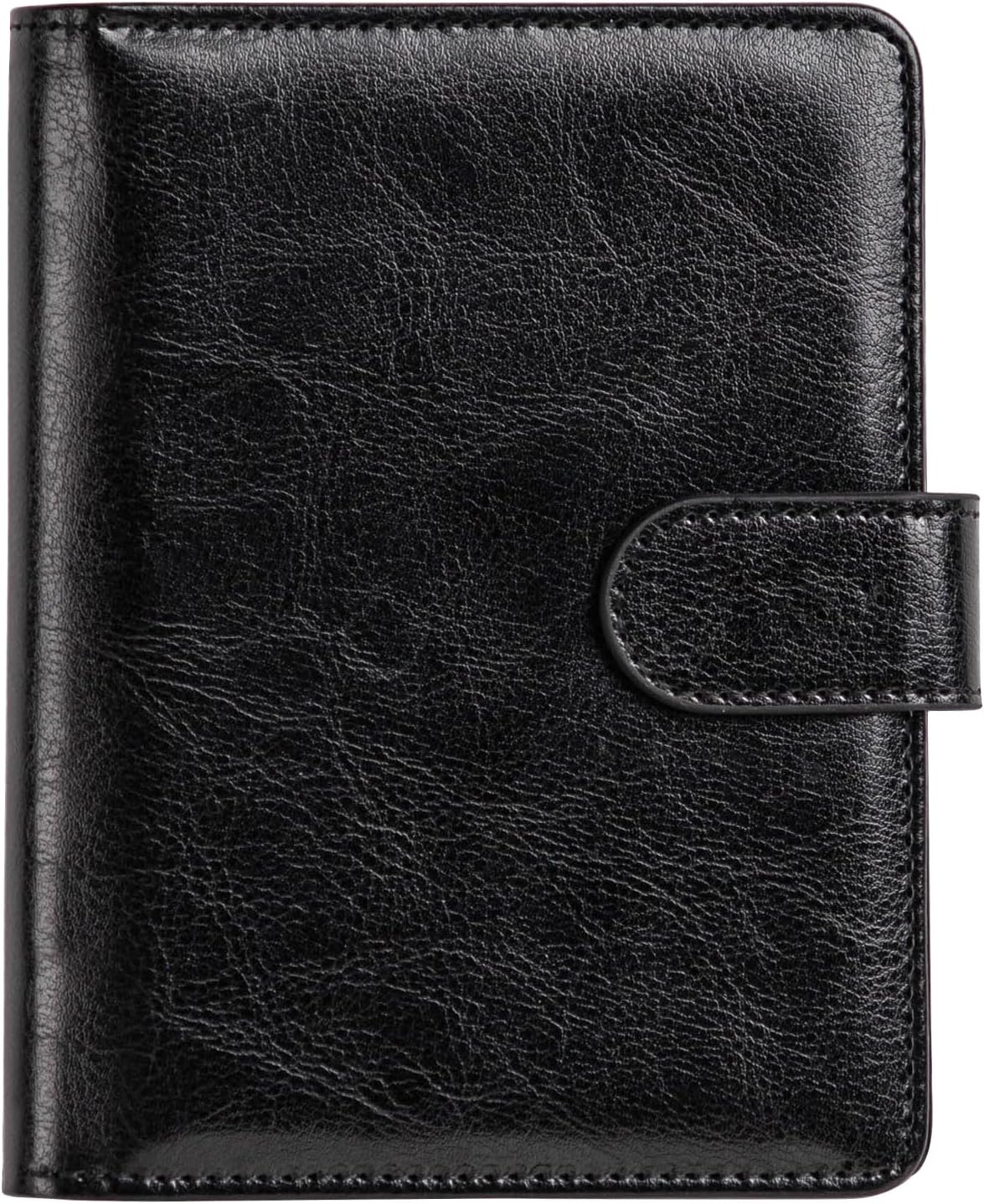 passport holder, passport cover, vaccine card holder, waterproof leather travel wallet with rfid blocking for men/women