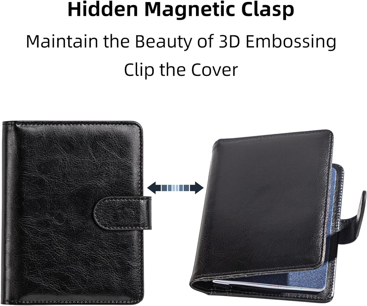 passport holder, passport cover, vaccine card holder, waterproof leather travel wallet with rfid blocking for men/women