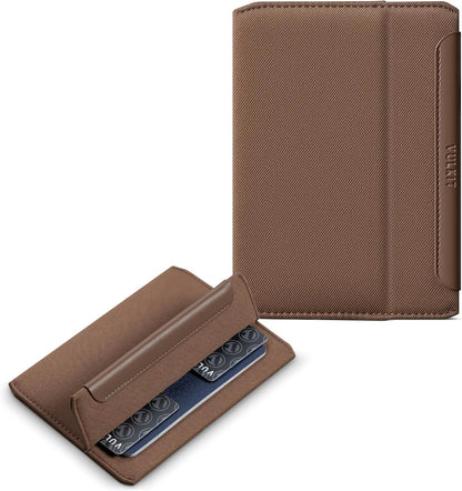 RFID Passport Holder Slim Design Pocket Fitted Passport Cover Magnetic Closure, Single Passport Design