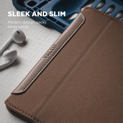RFID Passport Holder Slim Design Pocket Fitted Passport Cover Magnetic Closure, Single Passport Design