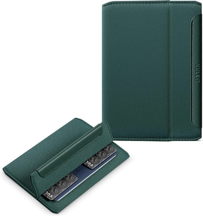 RFID Passport Holder Slim Design Pocket Fitted Passport Cover Magnetic Closure, Single Passport Design