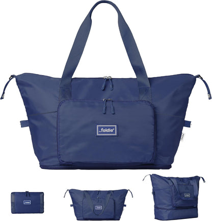 Foldable Travel Bag for Women - 40L Weekender Bag with Multiple Pockets - Carry On Expendable Travel Bag
