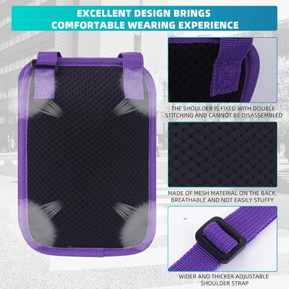 RFID Neck Wallet for Travel, Passport Holder, Money Pouch