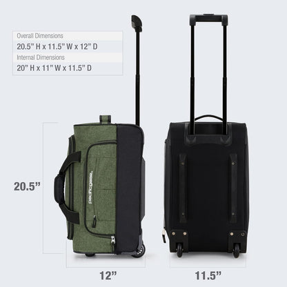 Duffel Bag with Rolling Wheels