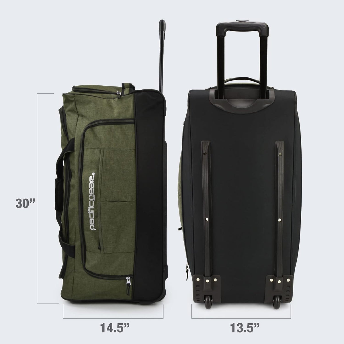 Duffel Bag with Rolling Wheels