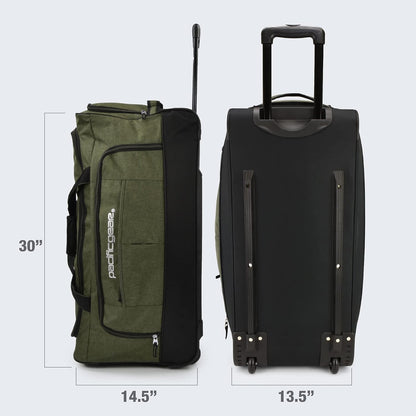 Duffel Bag with Rolling Wheels