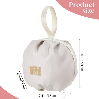 Travel Underwear Organizer Bag Portable Luggage Organizer for Travel Multi-Compartment Lingerie Storage for Clothes Bras and Accessories Ideal Suitcases
