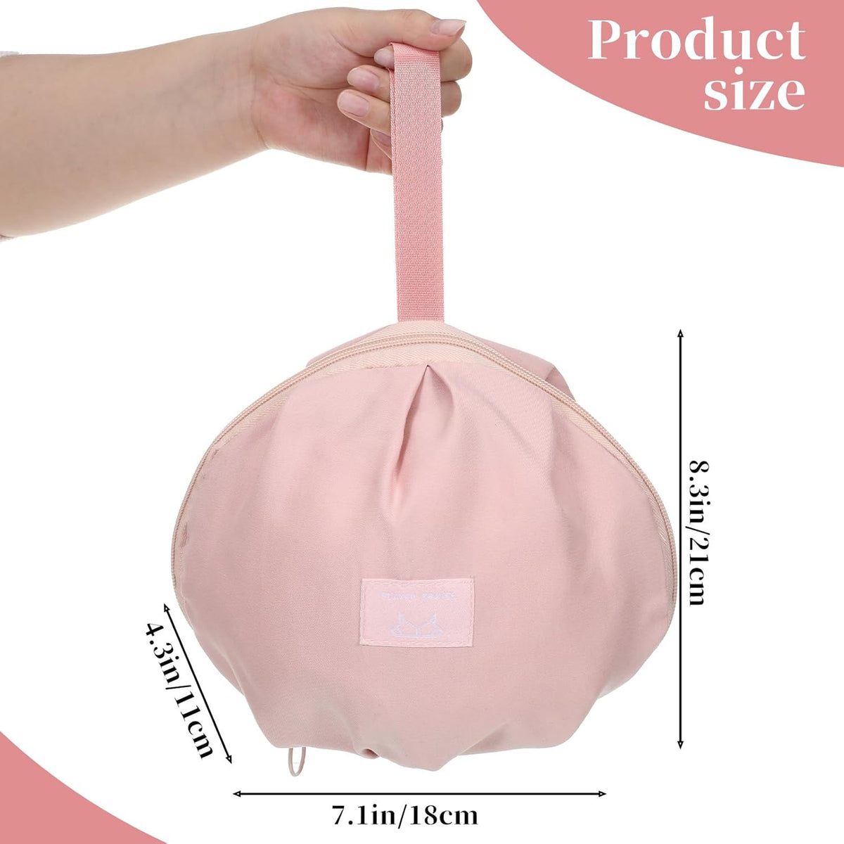 Travel Underwear Organizer Bag Portable Luggage Organizer for Travel Multi-Compartment Lingerie Storage for Clothes Bras and Accessories Ideal Suitcases