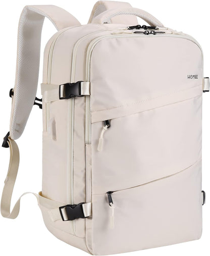 Travel Laptop Backpack for Men Women, Personal Item Carry On Bag | Dry Wet Separation Mochila de Viaje for Weekender Business Hiking Camping