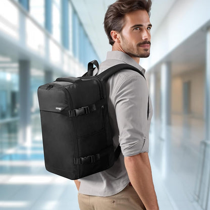 Travel Laptop Backpack for Men Women, Personal Item Carry On Bag | Dry Wet Separation Mochila de Viaje for Weekender Business Hiking Camping