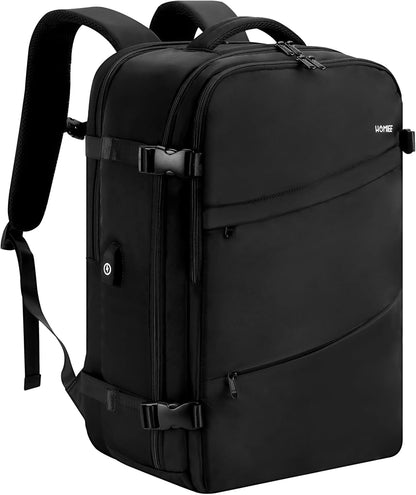 Travel Laptop Backpack for Men Women, Personal Item Carry On Bag | Dry Wet Separation Mochila de Viaje for Weekender Business Hiking Camping