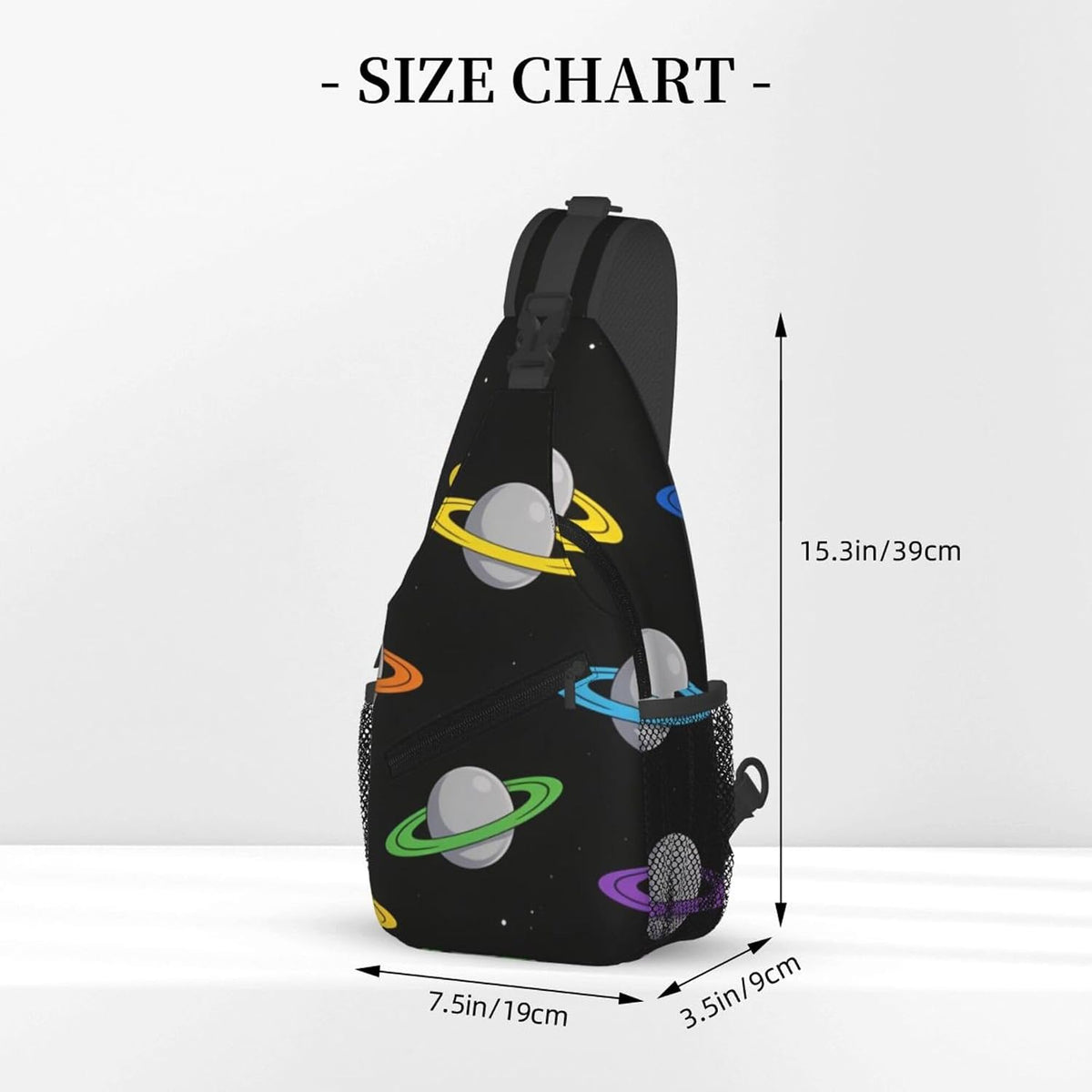 Sling Backpack for Women Men Multipurpose Anti-Theft Gym Bags Sack Daypack Outdoor Backpack Carry On Bag, Lgbt Heart Beat Pride Single Shoulder Messenger Bag