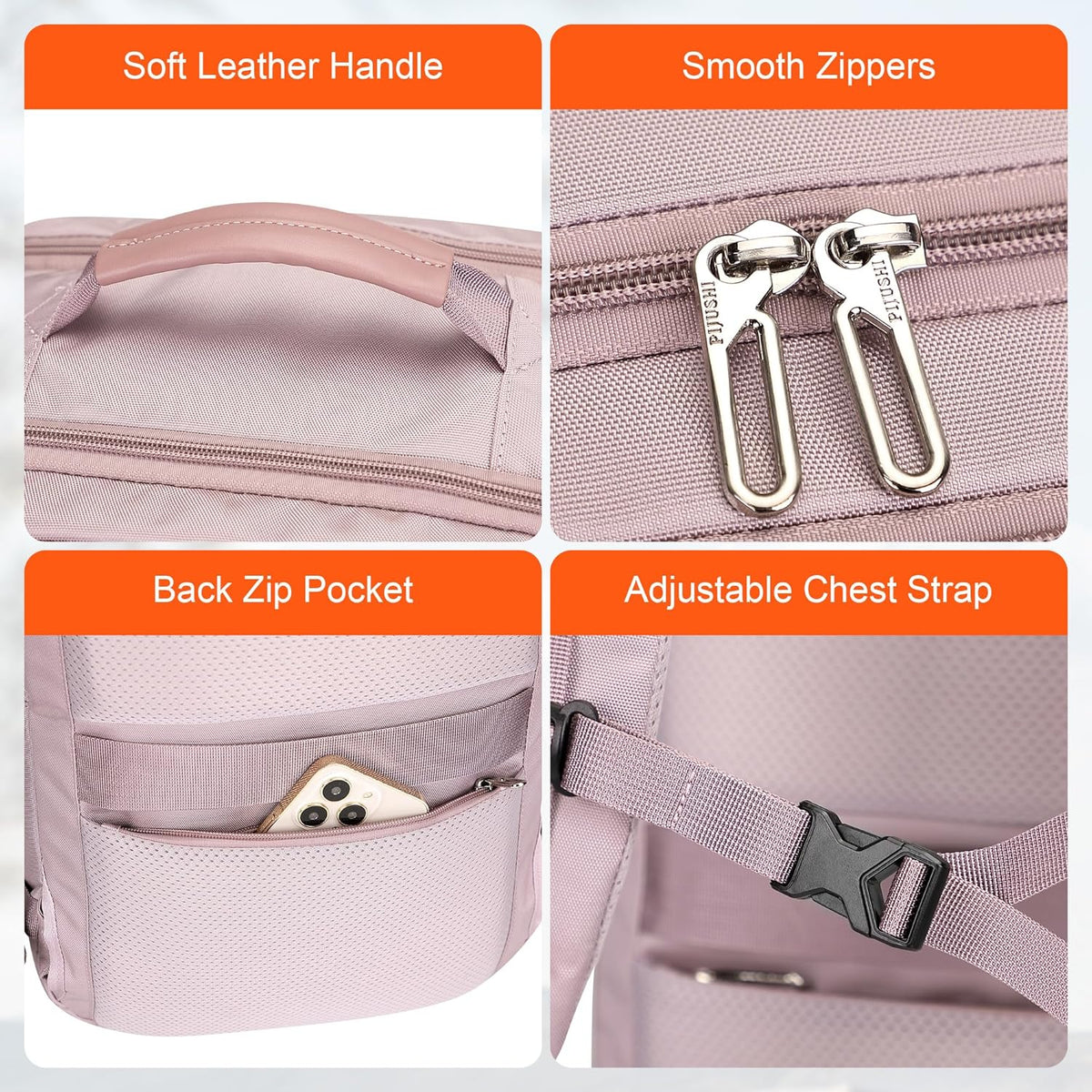 3-In-1 Carry On Travel Backpack for Women Men, Fits 16" Laptop | Convertible Duffel/Shoulder Bag with USB Port, Wet Pocket, TSA-Friendly 180° Opening for Airport/Commute/Daily