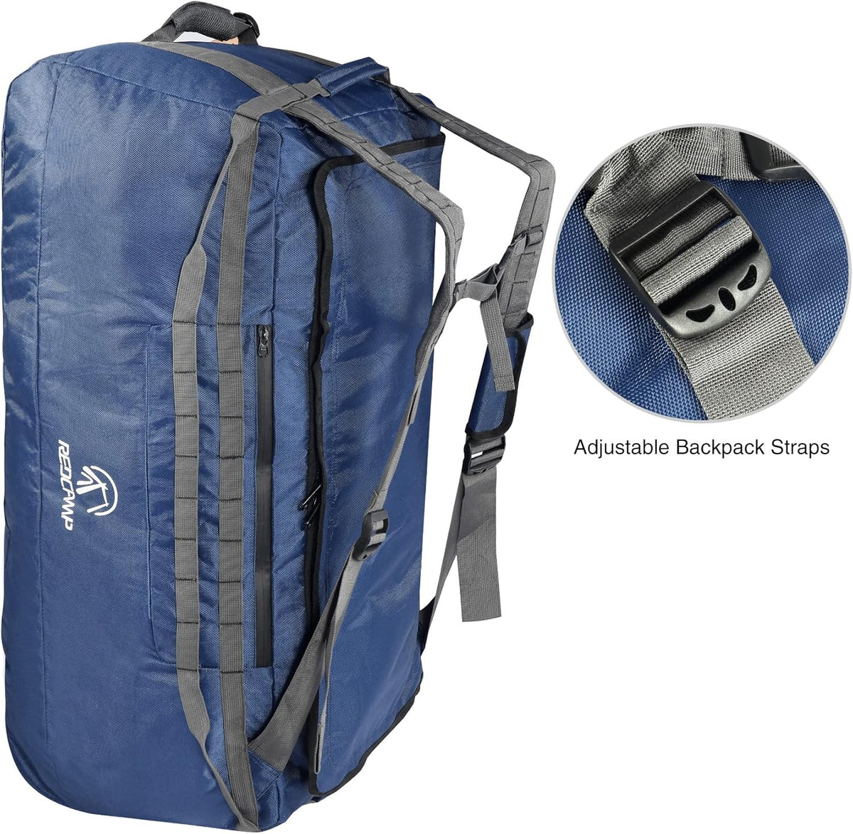85L/120L/140L Foldable Duffle Bag with Wheels, Large Travel Duffel Bag