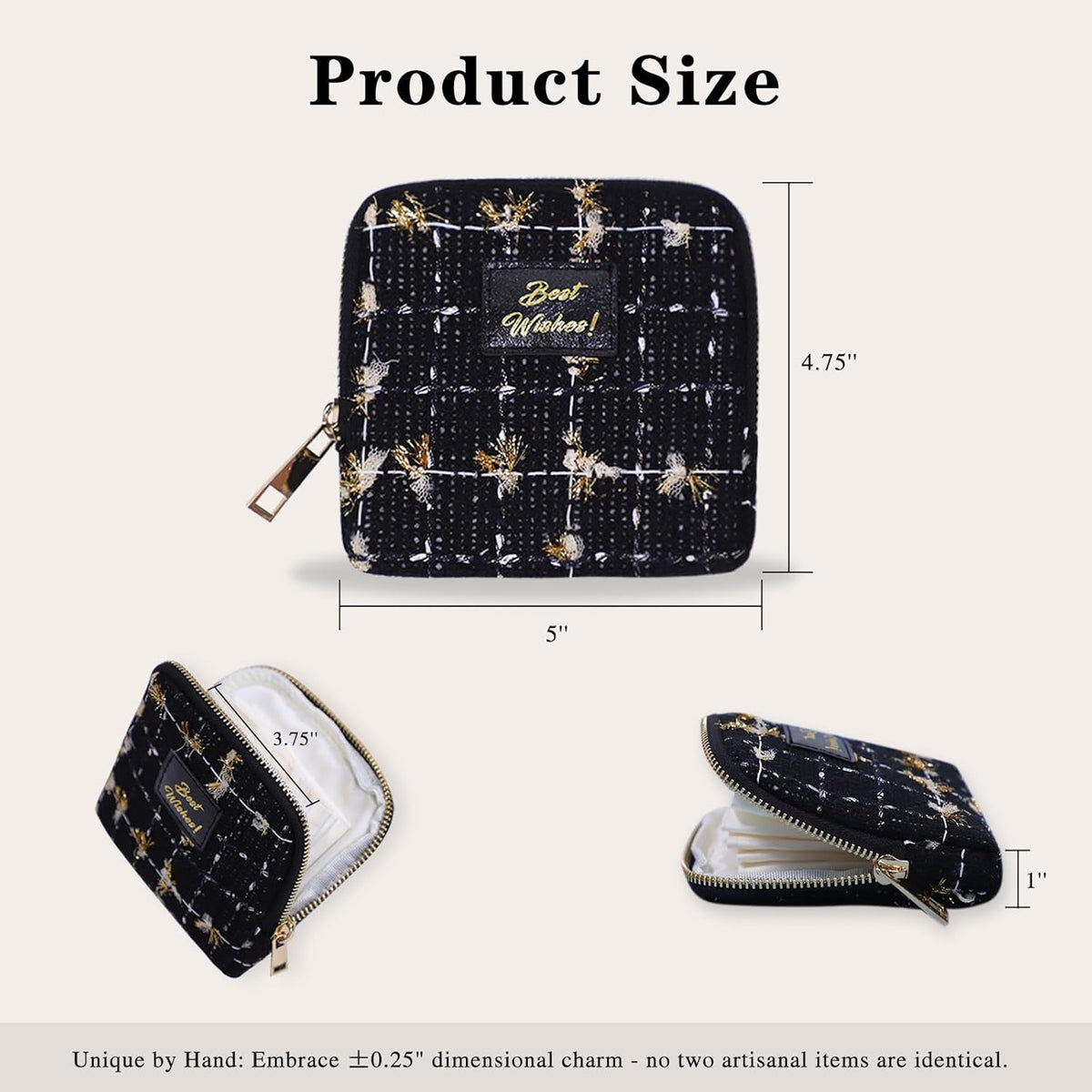 Travel Jewelry Case Organizer for Women Wedding Gifts Portable Velvet Pouches for Travel Essentials Jewelry Crystal Bracelets Necklace Storage, Ring Holder Green Tassel