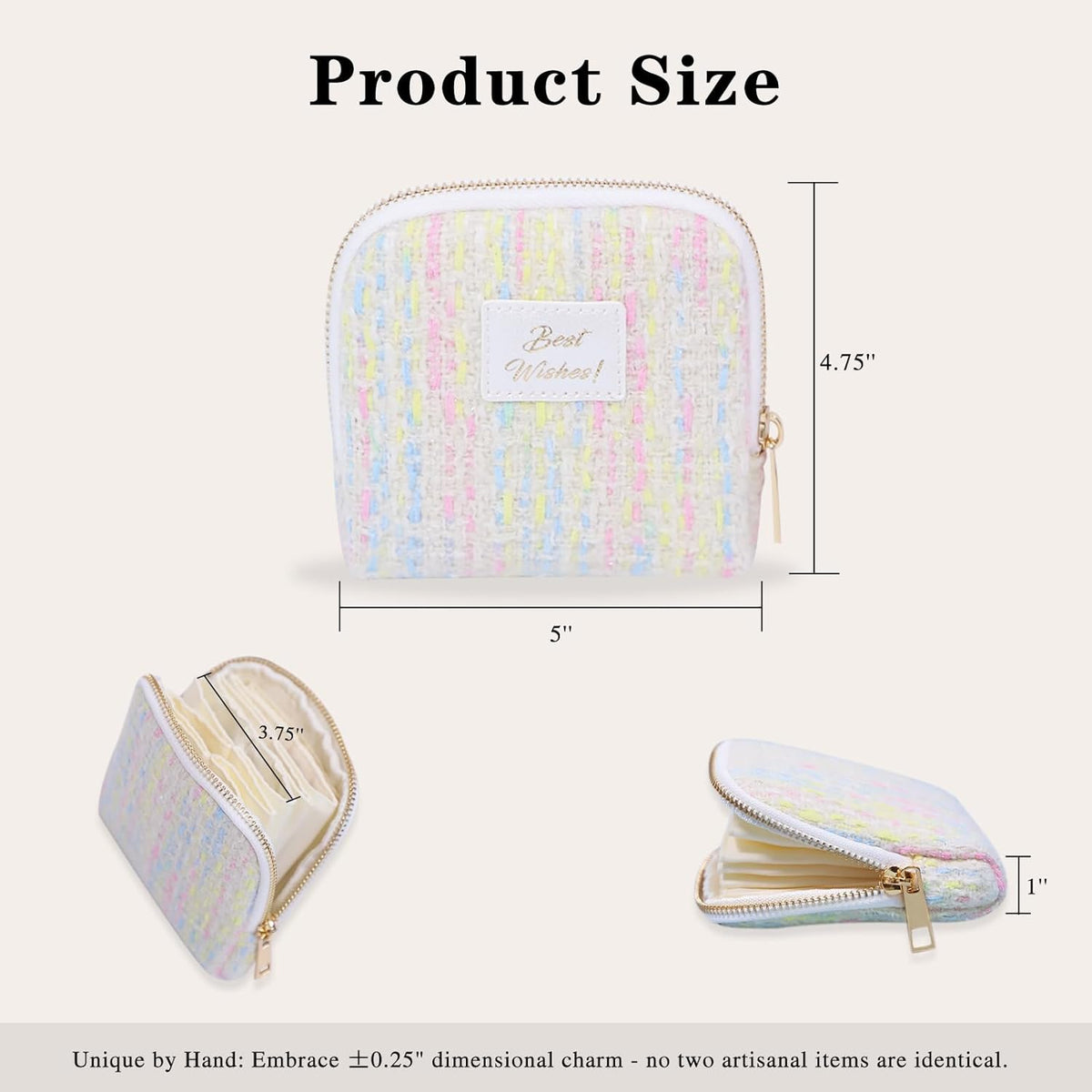 Travel Jewelry Case Organizer for Women Wedding Gifts Portable Velvet Pouches for Travel Essentials Jewelry Crystal Bracelets Necklace Storage, Ring Holder Green Tassel