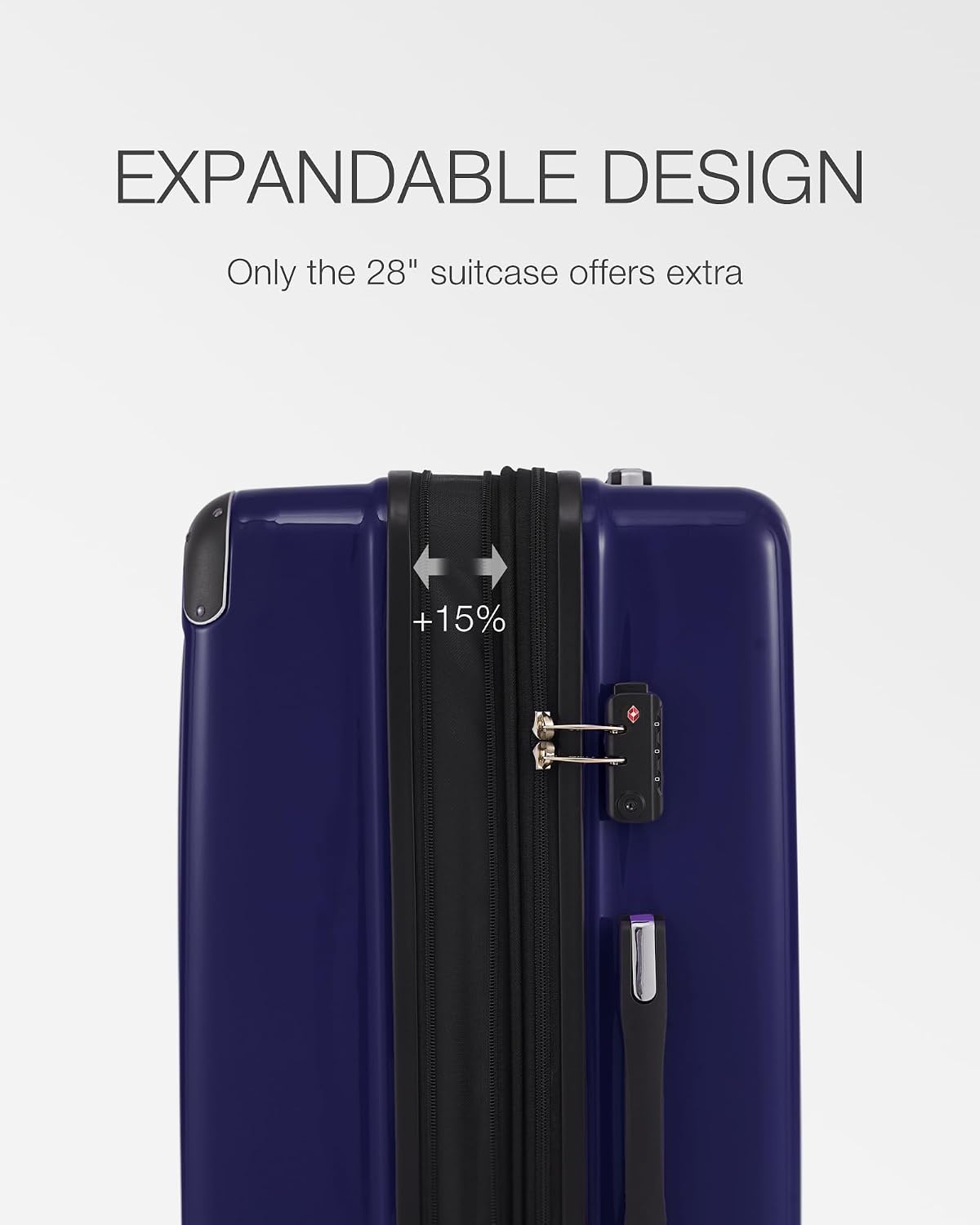 Carry On Luggage, Suitcase with Durable and Lightweight, carry on suitcase with ABS Hardshell, Dual Spinner Wheels, TSA Lock, and YKK Zipper(apricot black, S(20in)_carry on)