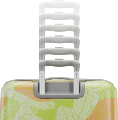 Moonlight Hardside Expandable Luggage with Spinner Wheels, Palm, Carry-On 20-Inch