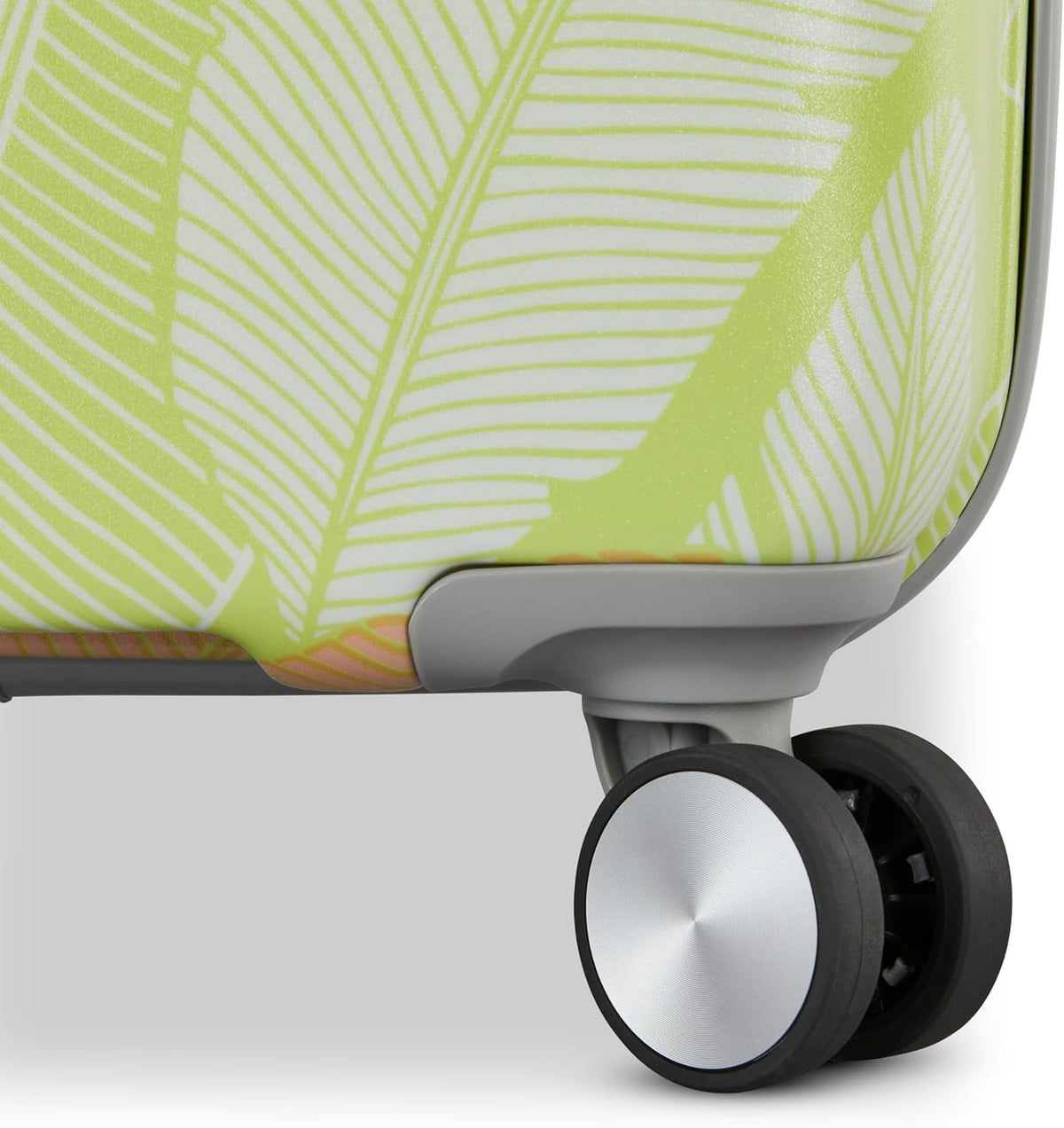 Moonlight Hardside Expandable Luggage with Spinner Wheels, Palm, Carry-On 20-Inch