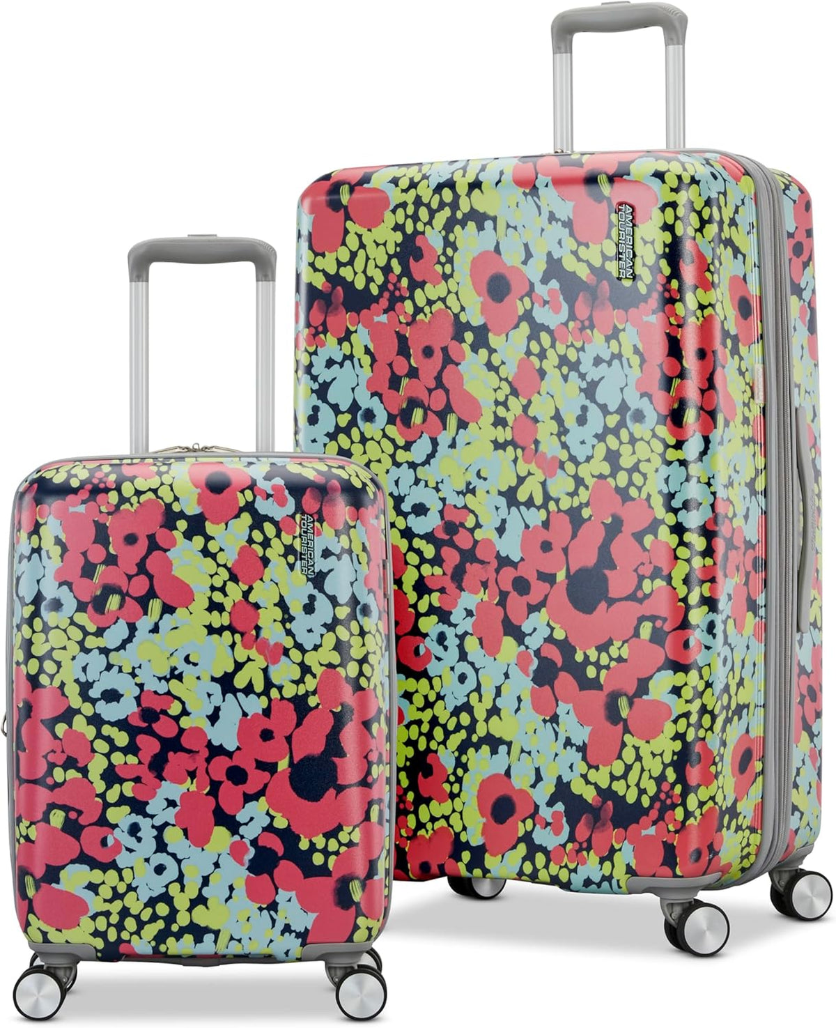 Moonlight Hardside Expandable Luggage with Spinner Wheels, Palm, Carry-On 20-Inch