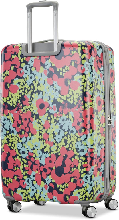 Moonlight Hardside Expandable Luggage with Spinner Wheels, Palm, Carry-On 20-Inch