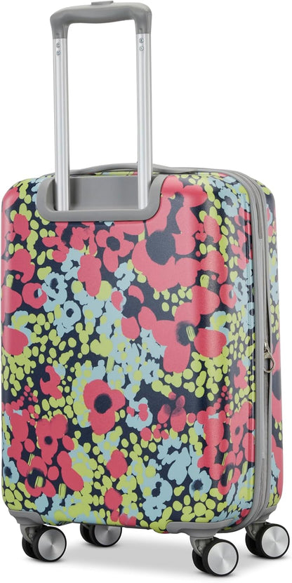 Moonlight Hardside Expandable Luggage with Spinner Wheels, Palm, Carry-On 20-Inch