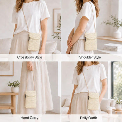 Small Crossbody Women Cell Phone Purse Wallet Bag With Shoulder Strap - Colors B