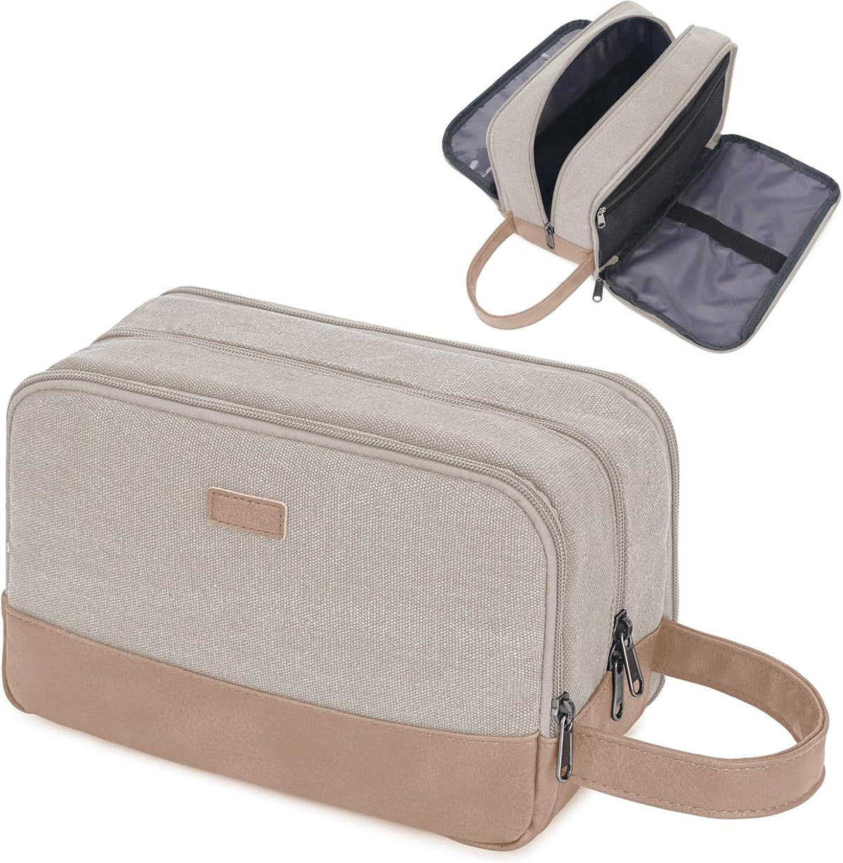 Travel Toiletry Bag for Men Large Toiletries Shaving Bag Water Resistant Hanging Dopp Kit Travel Accessories Bag for Women Men (Green)