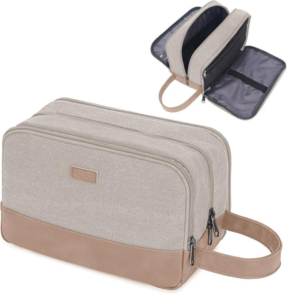 Travel Toiletry Bag for Men Large Toiletries Shaving Bag Water Resistant Hanging Dopp Kit Travel Accessories Bag for Women Men (Green)