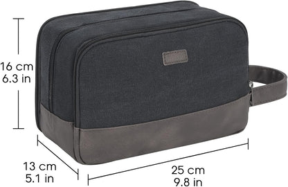 Travel Toiletry Bag for Men Large Toiletries Shaving Bag Water Resistant Hanging Dopp Kit Travel Accessories Bag for Women Men (Green)