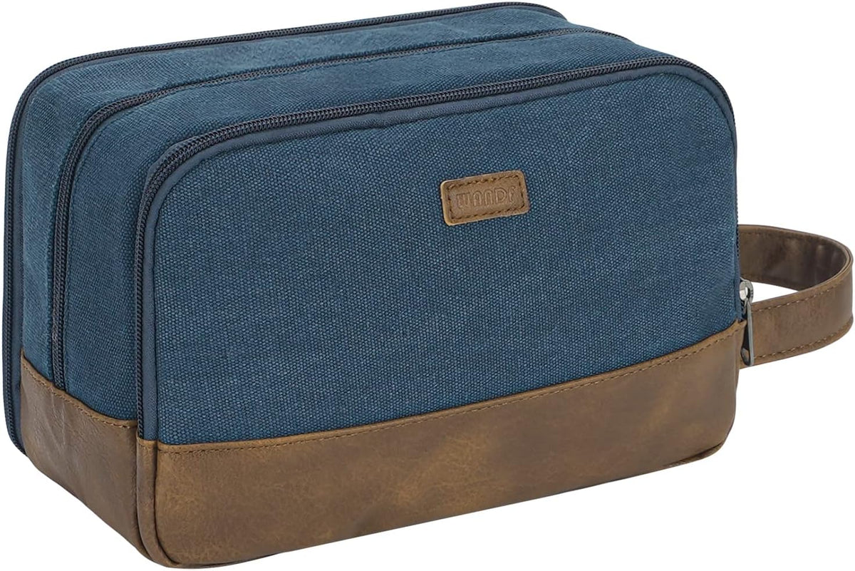 Travel Toiletry Bag for Men Large Toiletries Shaving Bag Water Resistant Hanging Dopp Kit Travel Accessories Bag for Women Men (Green)