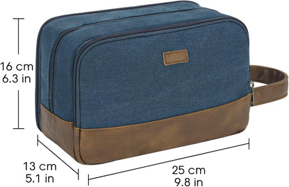 Travel Toiletry Bag for Men Large Toiletries Shaving Bag Water Resistant Hanging Dopp Kit Travel Accessories Bag for Women Men (Green)