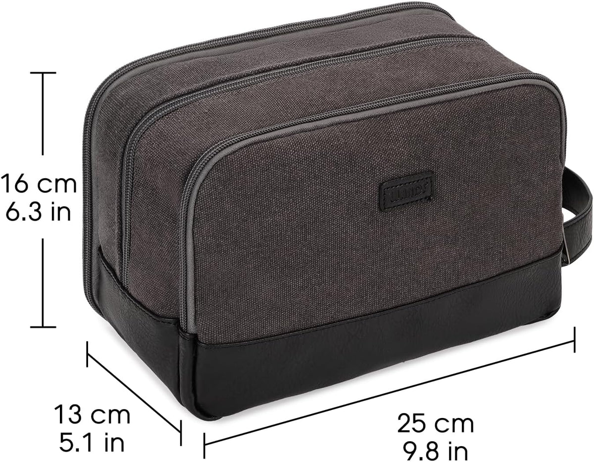 Travel Toiletry Bag for Men Large Toiletries Shaving Bag Water Resistant Hanging Dopp Kit Travel Accessories Bag for Women Men (Green)