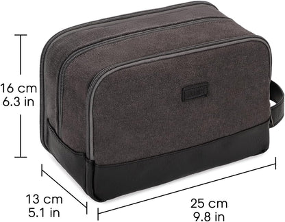 Travel Toiletry Bag for Men Large Toiletries Shaving Bag Water Resistant Hanging Dopp Kit Travel Accessories Bag for Women Men (Green)