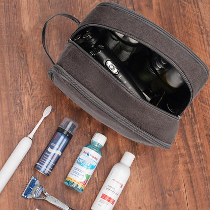 Travel Toiletry Bag for Men Large Toiletries Shaving Bag Water Resistant Hanging Dopp Kit Travel Accessories Bag for Women Men (Green)