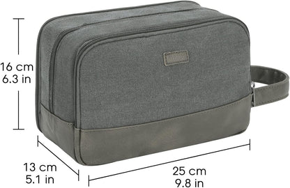Travel Toiletry Bag for Men Large Toiletries Shaving Bag Water Resistant Hanging Dopp Kit Travel Accessories Bag for Women Men (Green)