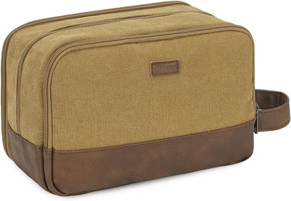 Travel Toiletry Bag for Men Large Toiletries Shaving Bag Water Resistant Hanging Dopp Kit Travel Accessories Bag for Women Men (Green)