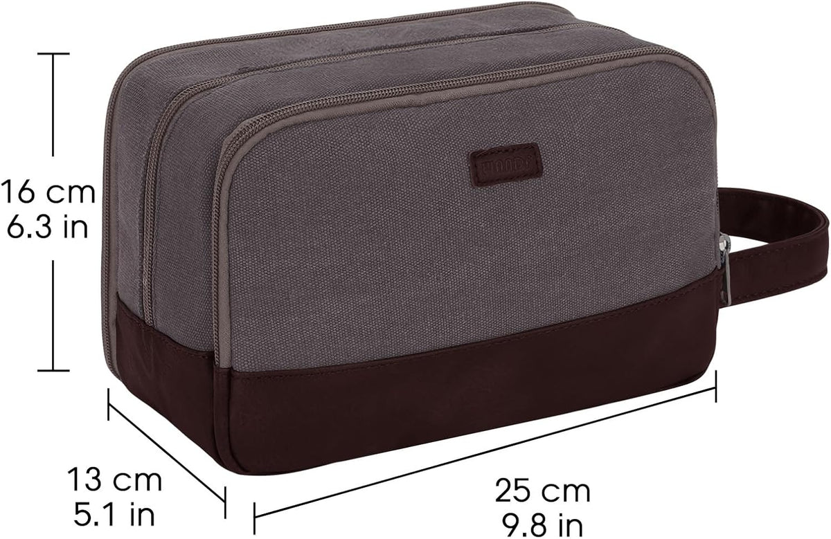 Travel Toiletry Bag for Men Large Toiletries Shaving Bag Water Resistant Hanging Dopp Kit Travel Accessories Bag for Women Men (Green)