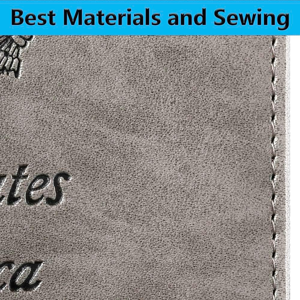 Passport Holder, Travel Essentials, Passport Cover, RFID Travel Wallet | Passport Wallet, Travel Accessories, RFID Blocking, Synthetic Leather Card Case, International Must Haves, For Women Men