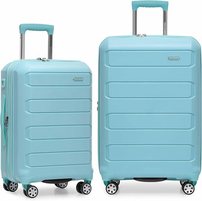 Pagosa Hardshell Expandable Luggage with Spinner Wheels, Black, 22-Inch Carry-on