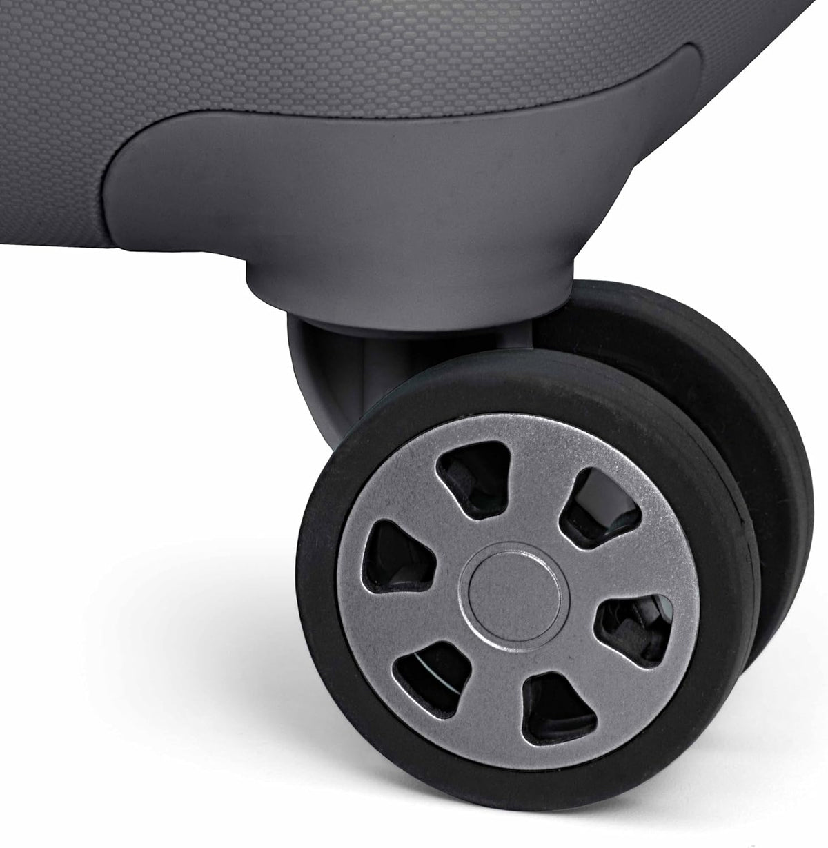 Pagosa Hardshell Expandable Luggage with Spinner Wheels, Black, 22-Inch Carry-on