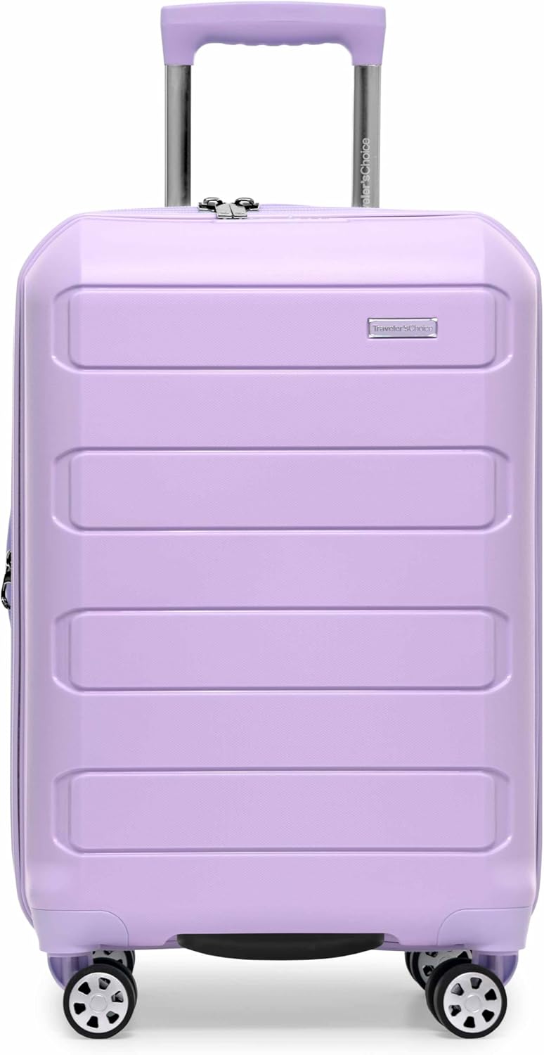 Pagosa Hardshell Expandable Luggage with Spinner Wheels, Black, 22-Inch Carry-on