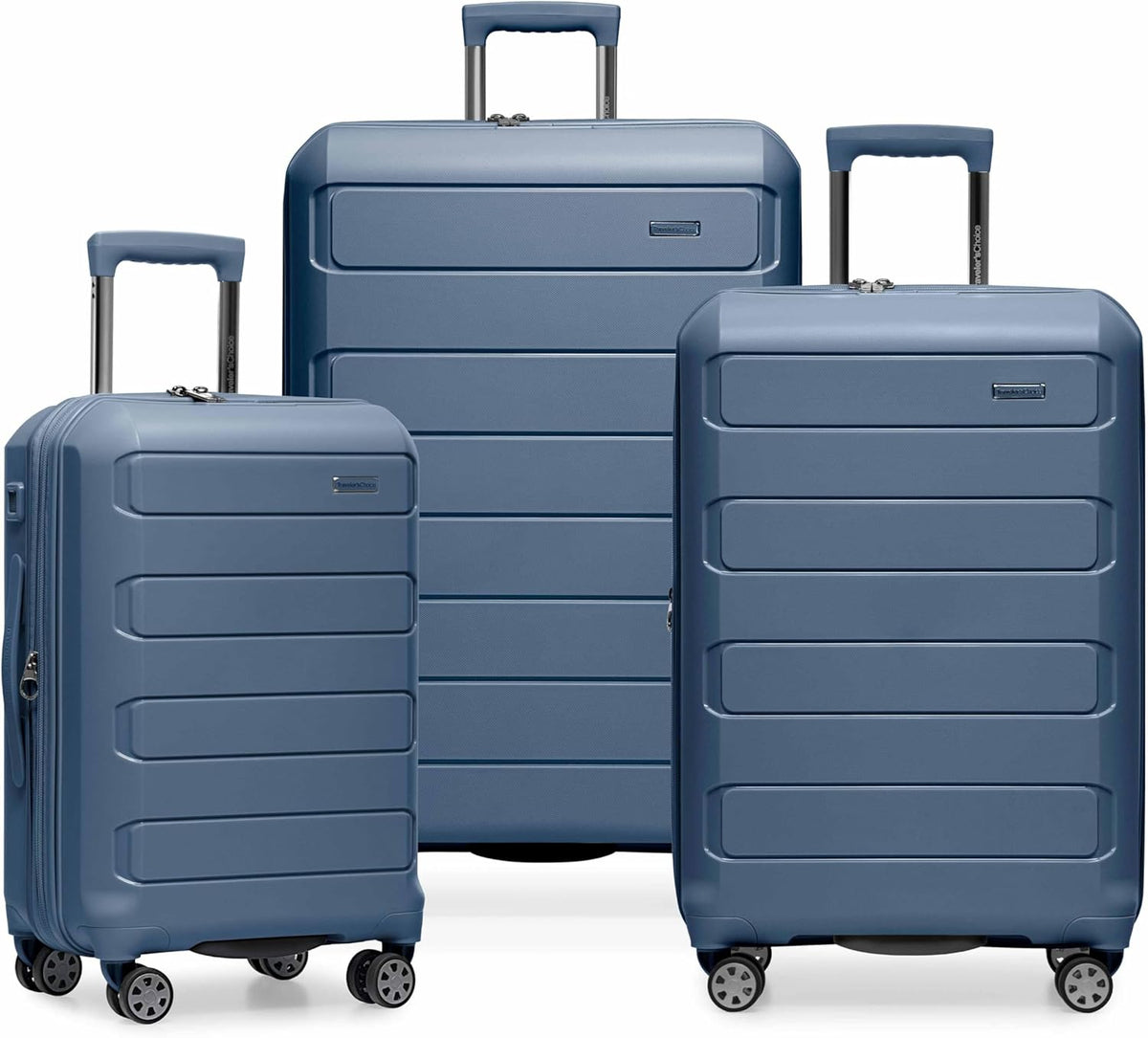 Pagosa Hardshell Expandable Luggage with Spinner Wheels, Black, 22-Inch Carry-on